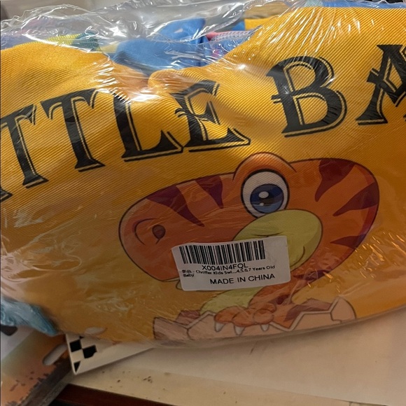 Chriffer Little Baby Dinosaur Swim Vest Sz baby up to 7 Arm and Body float - Picture 5 of 7